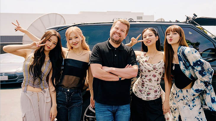 Ketika James Corden Karaoke Bareng BLACKPINK