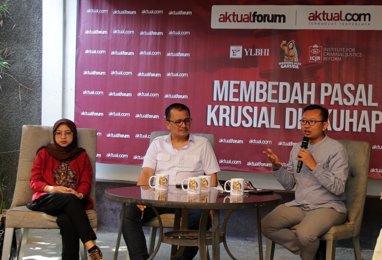 Pengaturan Penyidik di RUU KUHAP Bakal Timbulkan Masalah, Penyusunan Tergesa-gesa