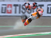 Mengenal Istilah Highside, Kejadian Penyebab Kecelakaan Marc Marquez