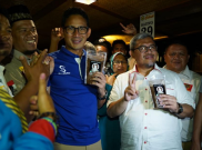Pelesetkan Akronim TPS Jadi 'Tusuk Prabowo-Sandi', Sandiaga: Memang Sudah Diatur