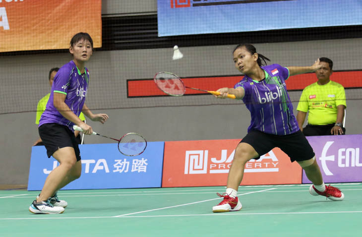 Dua Ganda Putri Tim Junior Indonesia Raih Perunggu