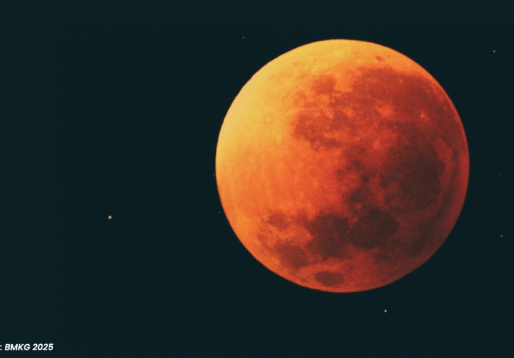 Gerhana Bulan Total 3 Maret, BMKG: cuma Bisa Dilihat di Indonesia 