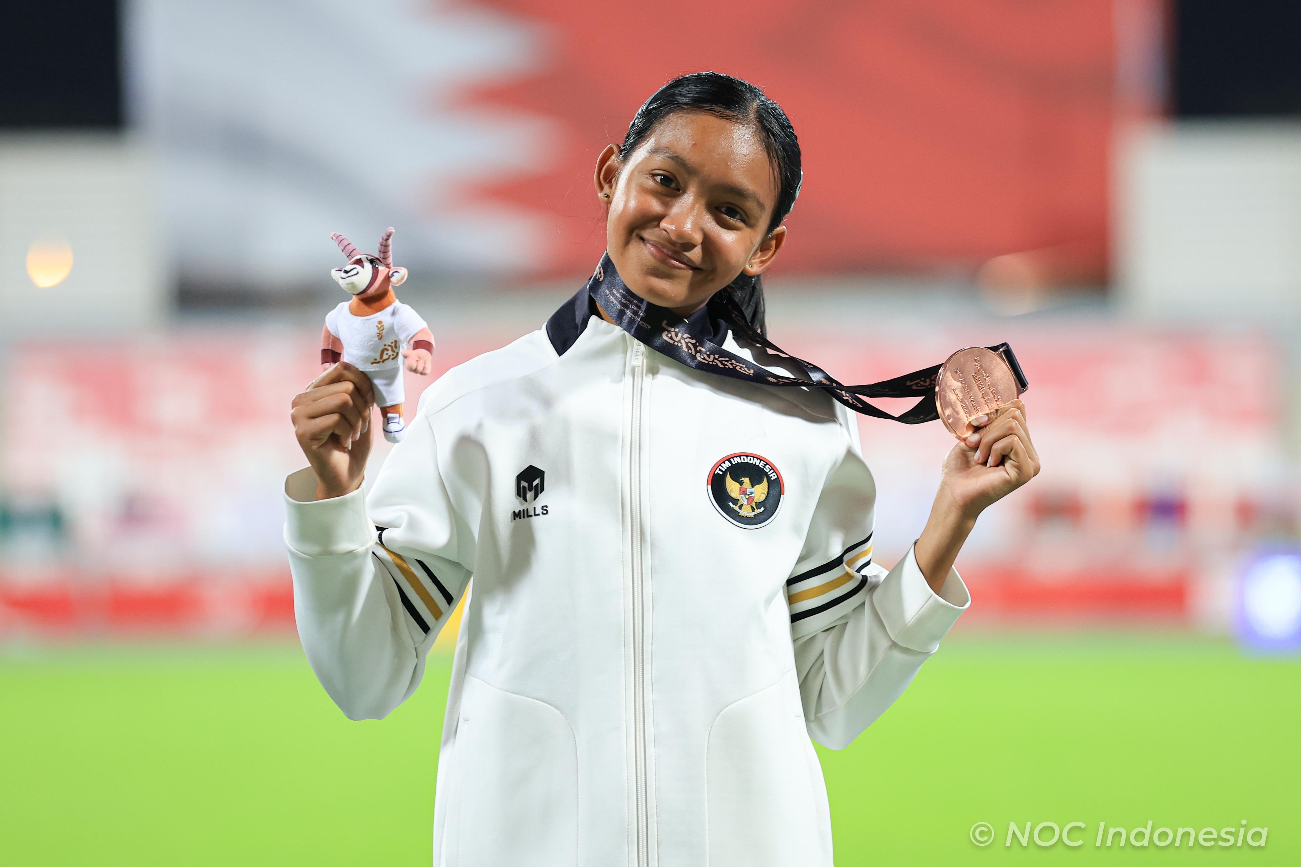 Tampil Mengesankan, Gendis Aulia Syafitri Ungkap Kunci Raih Medali di AYG Bahrain 2025