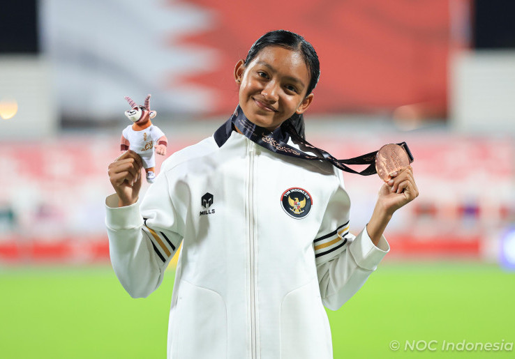 Tampil Mengesankan, Gendis Aulia Syafitri Ungkap Kunci Raih Medali di AYG Bahrain 2025