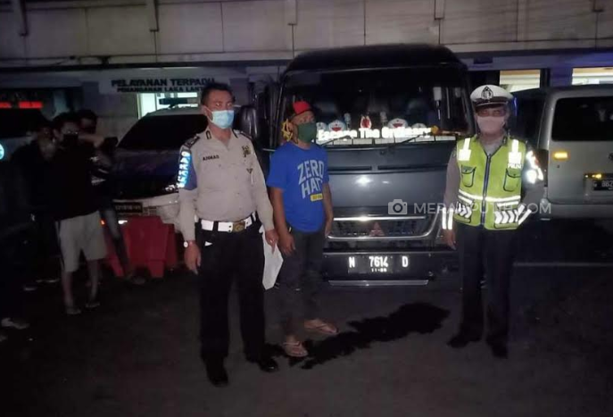Ketahuan Selundupkan Pemudik, 5 Mobil Travel Ditindak