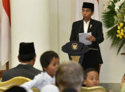 Presiden Jokowi Hadiri Peringatan Hari Guru Nasional di Bekasi