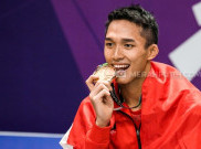 Jonatan Christie Sabet Medali Emas Asian Games 2018