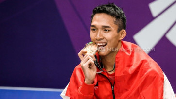 Jonatan Christie Sabet Medali Emas Asian Games 2018