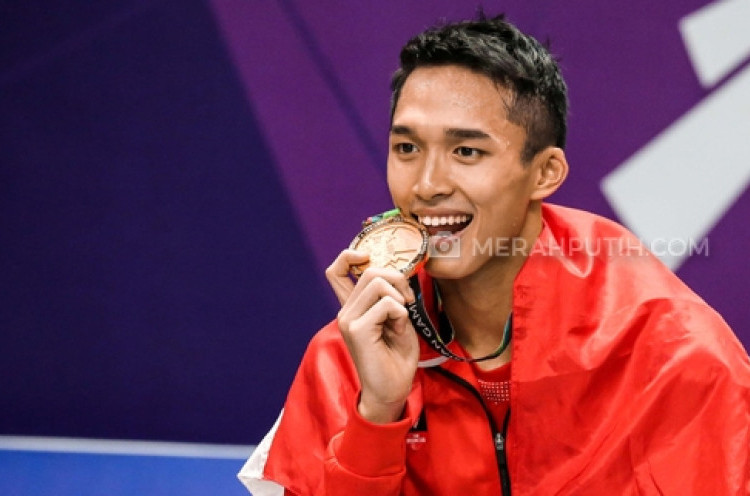 Jonatan Christie Sabet Medali Emas Asian Games 2018