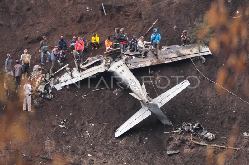 Evakuasi Pesawat Tempur EMB-314 Super Tucano Butuh Waktu 1 Pekan