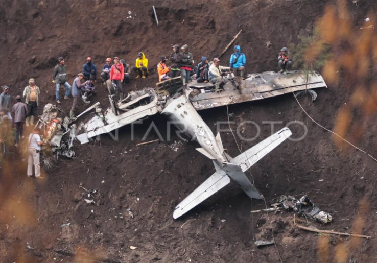 Evakuasi Pesawat Tempur EMB-314 Super Tucano Butuh Waktu 1 Pekan