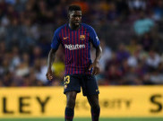 Cari Dana Rekrut De Ligt, Barcelona Siap Lepas Umtiti ke Manchester United