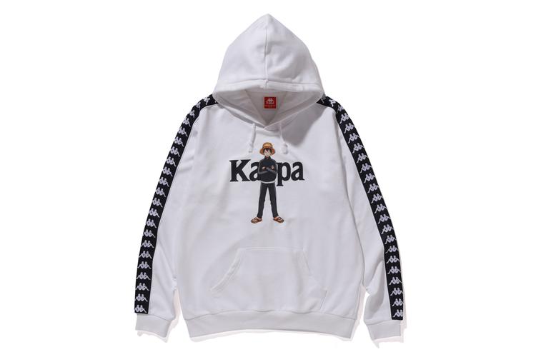 Luffy Hoodie One Piece x Kappa. (Foto Hypebeast)