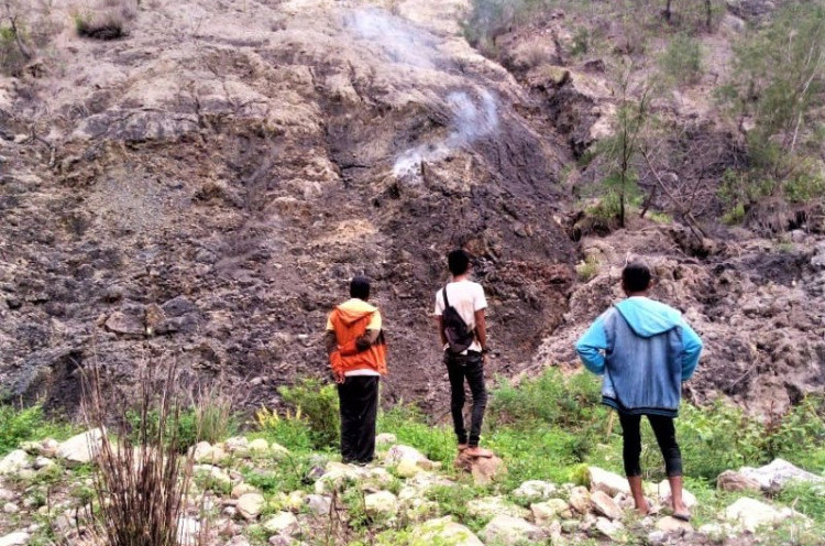 Muncul Calon Gunung Berapi di Kabupaten Timor Tengah Selatan