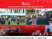 Kemeriahan dan Gelaran Budaya Saat Penurunan Sang Merah Putih