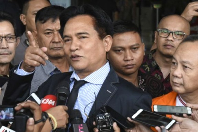 Ketua tim hukum Jokowi-Ma'ruf Yusril Izha Mahendra