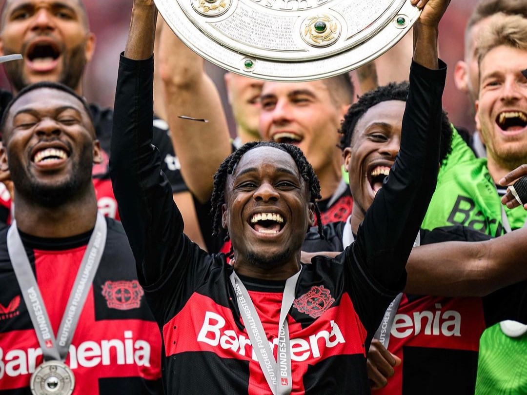 Jeremie Frimpong bawa Bayer Leverkusen raih gelar Bundesliga 2023/2024