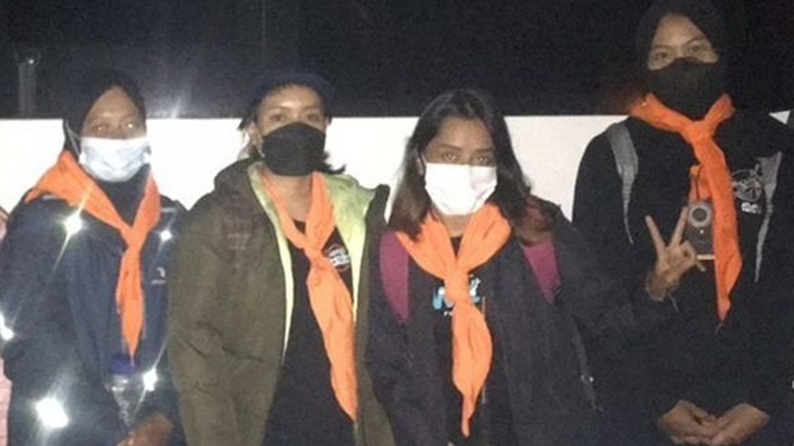 Pengalaman Empat Srikandi Unpad Selamatkan Gibran yang Hilang di Gunung Guntur