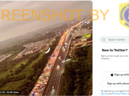 [HOAKS atau FAKTA]: Video Kepadatan Arus Mudik Jelang Lebaran 2022 di Tol Cikampek