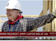 Presiden ke-39 Amerika Serikat Jimmy Carter Meninggal Pada Usia 100 Tahun