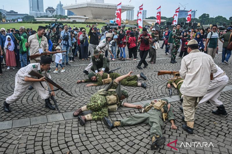 Persiapan Perayaan HUT ke-80 TNI Sudah Capai 80 Persen, Simulasi Tempur Darat dan Udara Siap Ditampilkan