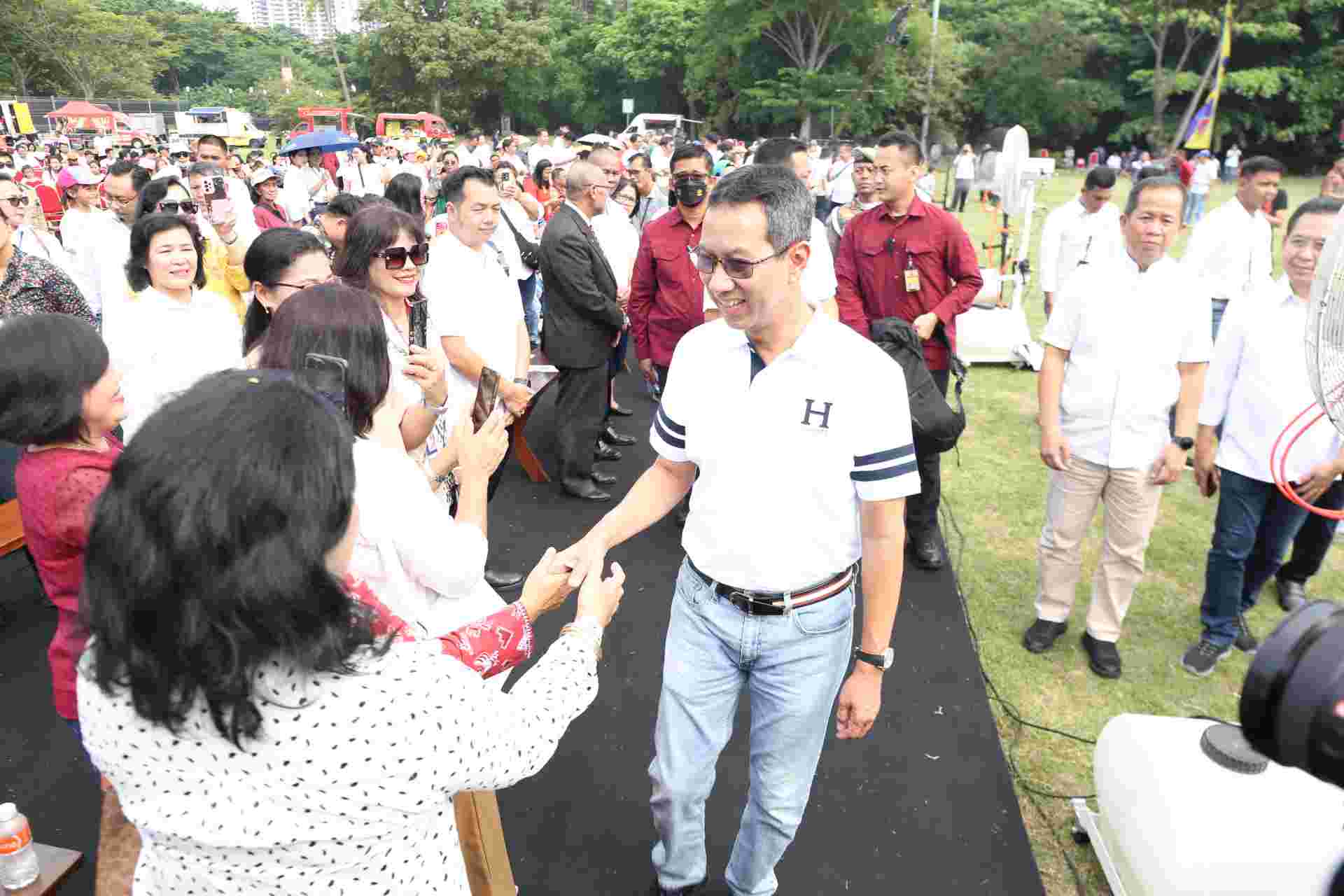 Paskah Bersama ASN dan Pegawai BUMN, Heru Yakinkan Jakarta Jadi Kota Bisnis Global