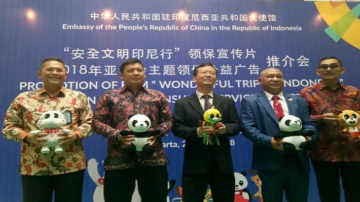 Promosi Film Wisata Indonesia oleh Kedubes China