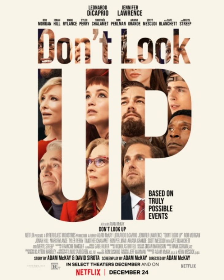 Sinopsis, Pemeran, dan Tanggal Rilis Film 'Don't Look Up'
