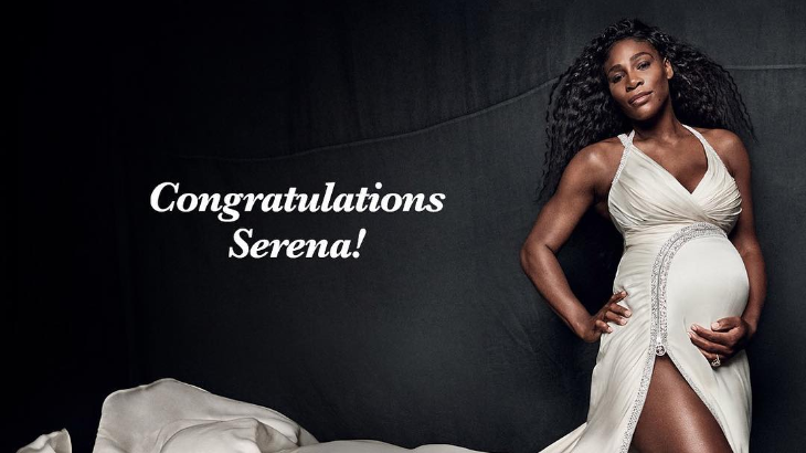 Anak Pertama Lahir, Serena Williams Dapat Ucapan Selamat dari Beyonce