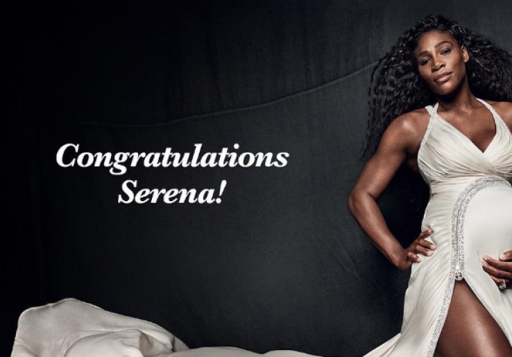 Anak Pertama Lahir, Serena Williams Dapat Ucapan Selamat dari Beyonce