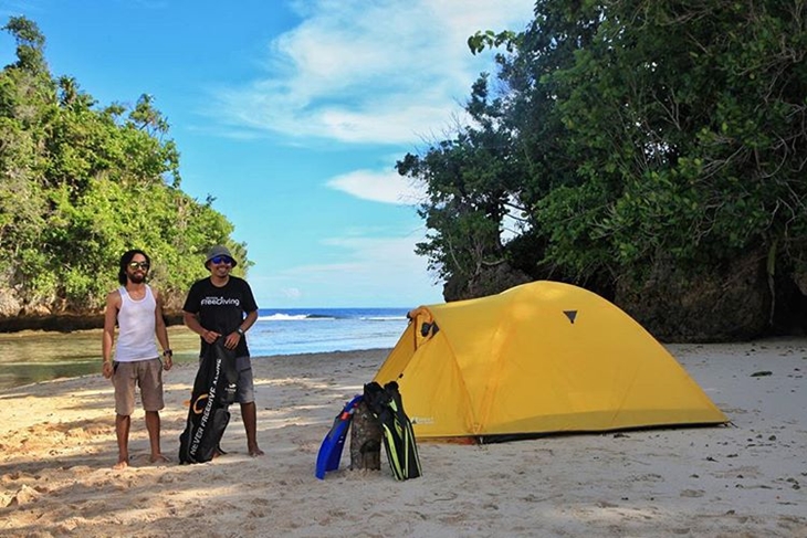   Pantai Bido. (Foto: instagram.com/alifarisassagaf)