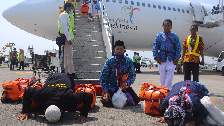 Seorang Jamaah Haji Meninggal di Pesawat Pulang ke Tanah Air