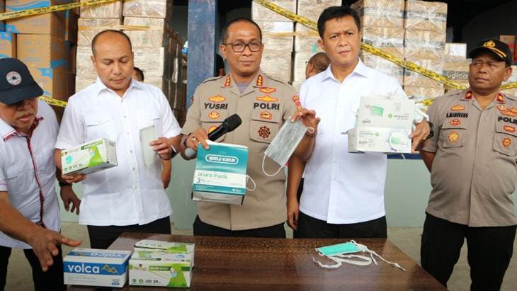 Mahfud MD Nilai Polisi Jual Masker Hasil Sitaan Tak Melanggar Hukum