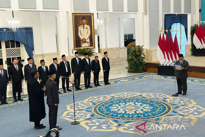 Pesan Prabowo ke Suahasil Nazara Usai Resmi Gantikan Purbaya
