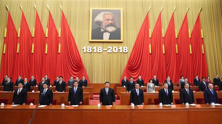 Foto Marx di Gedung PKC