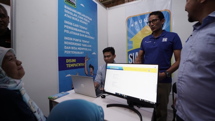 Rumah Siap Kerja serta gerakan OK OCE. (BPN)