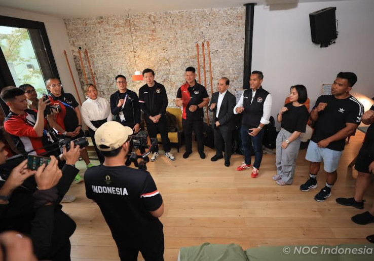 Tim Indonesia Gelar Doa Bersama Jelang Pembukaan Olimpiade Paris 2024