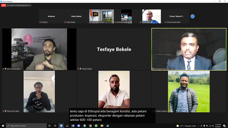 Cup of Excellence Ethiopia 2021 Bikin Para Peserta Makin Bersemangat