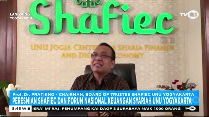 Peresmian lembaga Shafiec UNU Jogja. (Foto: MP/Istimewa)