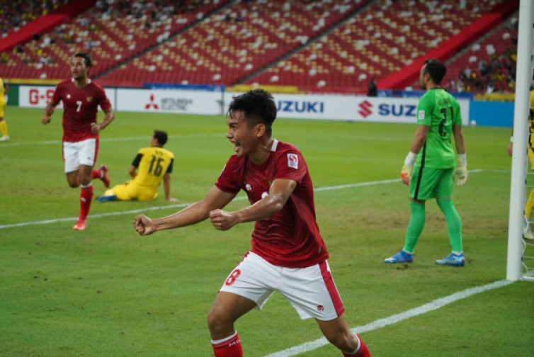 Menit Terakhir Babak Pertama, Singapura Dapat Kartu Merah dan Samakan Kedudukan