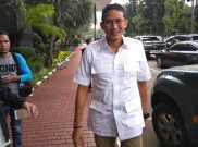 Pakai Seragam Partai Saat Diperiksa, Sandiaga Ingin Bermanuver ke Penyidik?