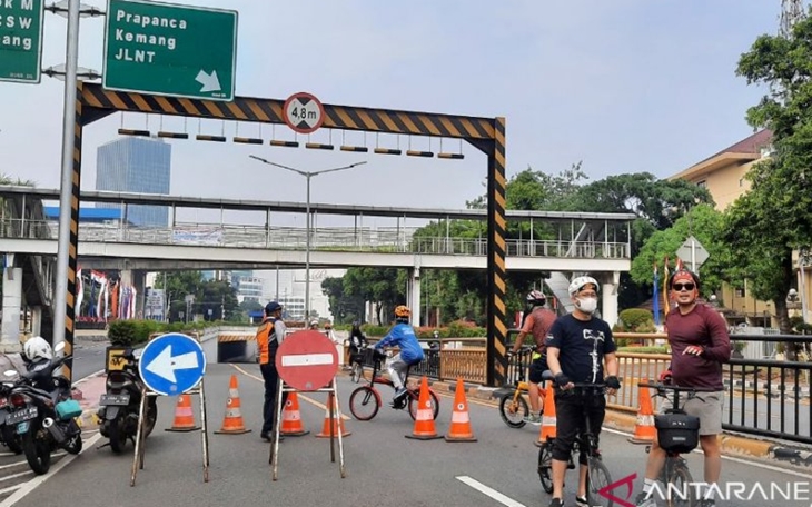 CFD di 30 Titik, Pemprov DKI Sebut tak Ada Kerumunan