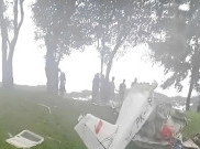 Pesawat Jatuh di BSD Milik Indonesia Flying Club