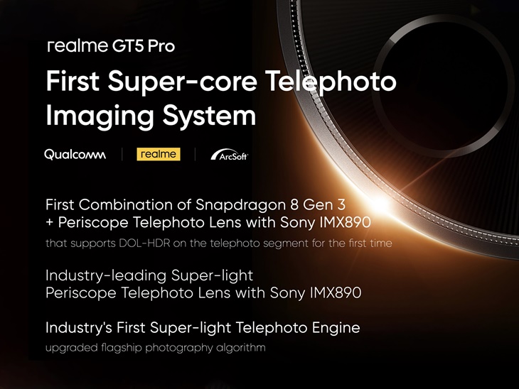 Realme GT5 Pro Hadirkan Pengalaman Telefotografi