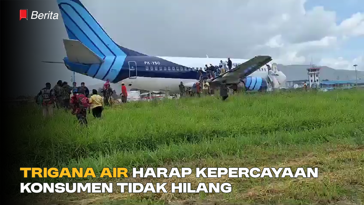 Trigana Air Harap Kepercayaan Konsumen Tidak Hilang