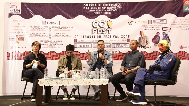 Co-Fest Siap Membekali Milenial Untuk Menghadapi Era Disrupsi