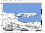  Gempa 3,7 SR Guncang Sampang