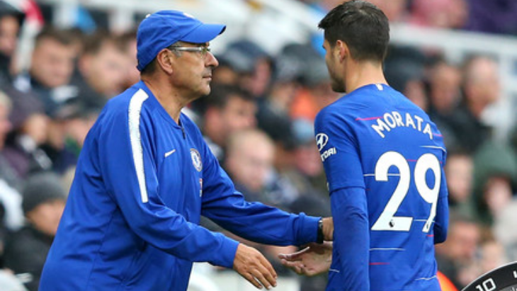 Menanti Daya Magis Maurizio Sarri Kembalikan Ketajaman Alvaro Morata