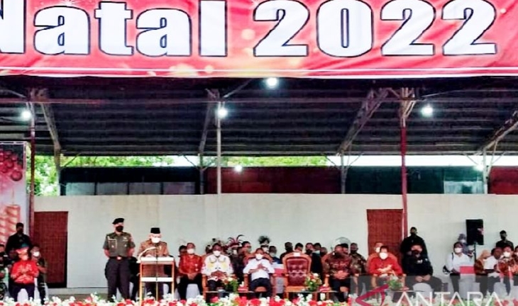 Wapres Sampaikan Pesan Natal untuk Warga Biak