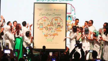 Peluncuran Album Lagu-lagu Cemara Jelang Pementasan Panggung Musikal Keluarga Cemara 